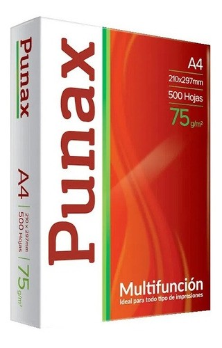 Resmas Punax A4 - Pack x 10